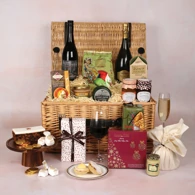 Christmas Cheers - In a Wicker Basket